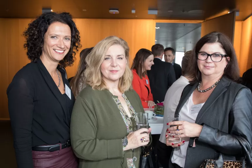 Dr. Claudia Süßenbacher, Dr. Angela Haffner und Sonja Bartalszky, Bank der österreichischen Sparkassen AG