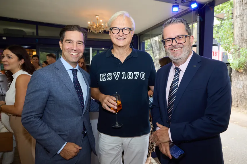 Bernhard Nigl, Ricardo-José Vybiral und Bernhard Rustwurm