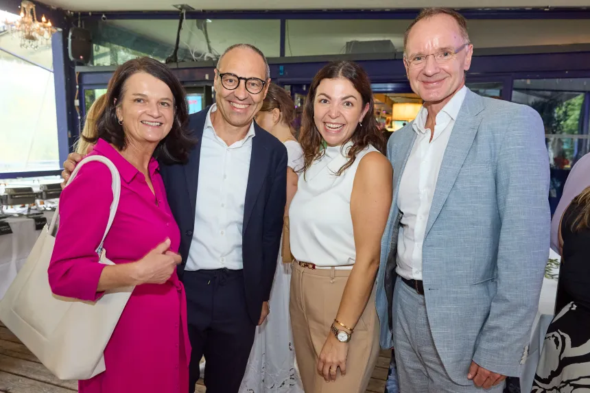 Petra Wögerbauer, Karl-Heinz Götze, Magdalena Gruber und Stefan Fink