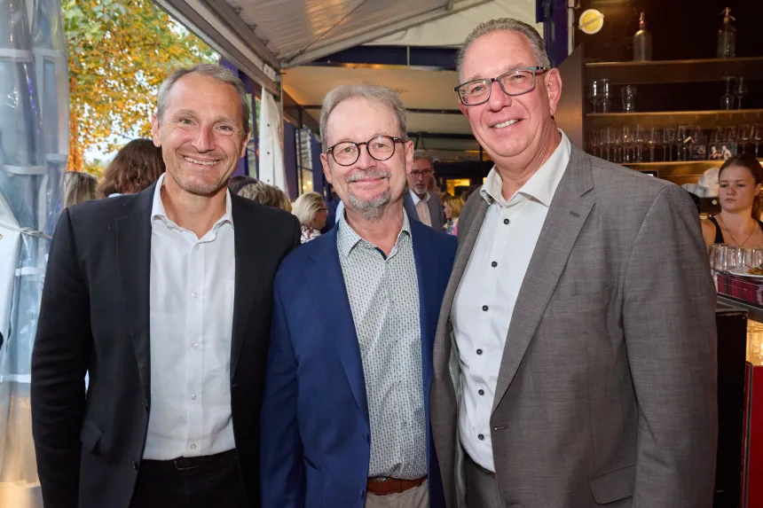 Stefan Dörfler, Hannes Frech und Niki Futter