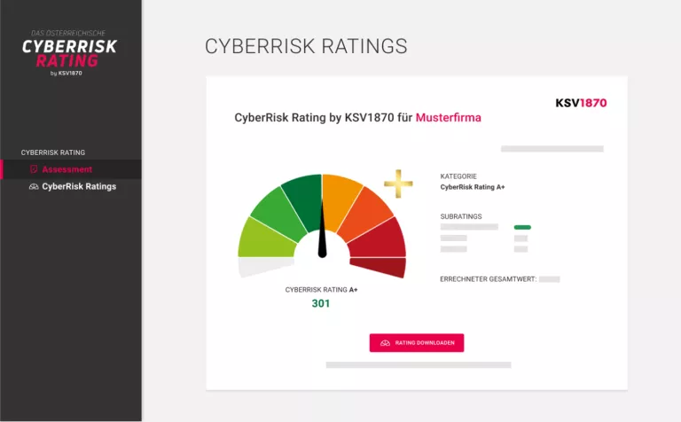 Was kann das CyberRisk Rating?