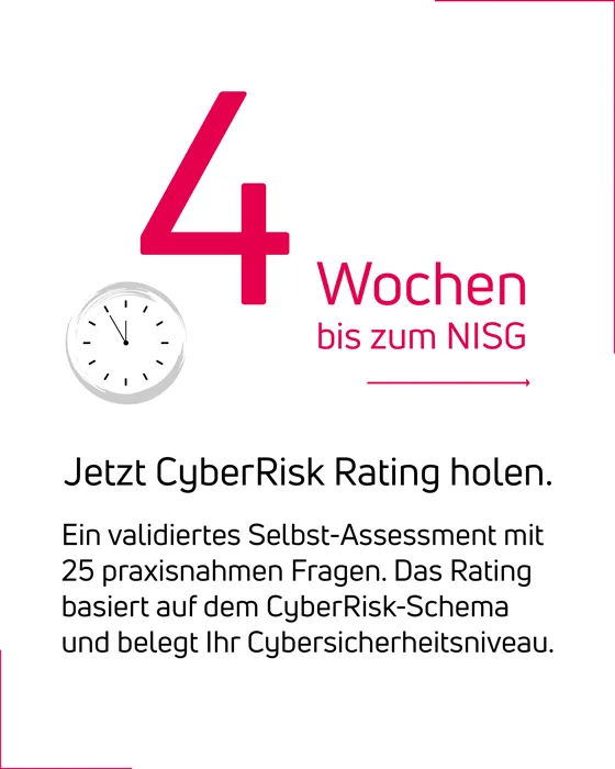NISG-Countdown 4 Wochen